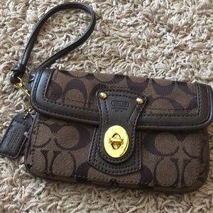 Coach wristlet